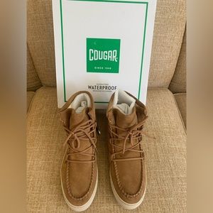 Cougar Fabiola Suede Moccasin Bootie Size 8